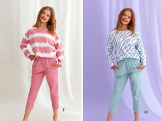 2619 PIŻAMA DZIEWCZĘCA DŁUGA CARLA AW2021