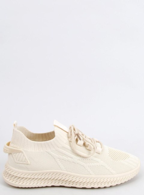 Buty sportowe skarpetkowe ZEWA BEIGE