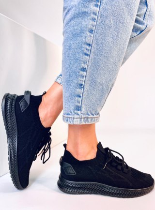 Buty sportowe skarpetkowe ZEWA BLACK