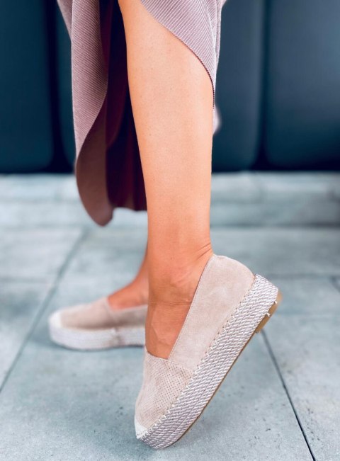 Espadryle damskie CALLIE BEIGE