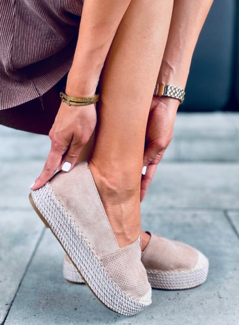 Espadryle damskie CALLIE BEIGE