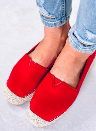 Espadryle damskie PILAR RED