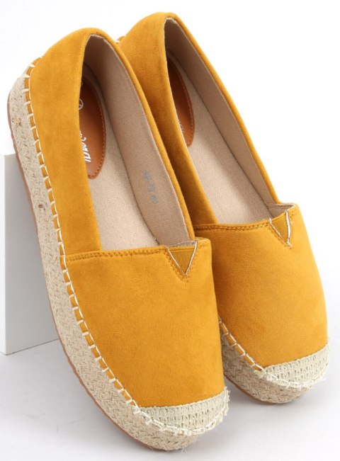 Espadryle damskie PILAR YELLOW