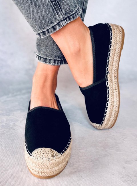 Espadryle damskie ZECA BLACK