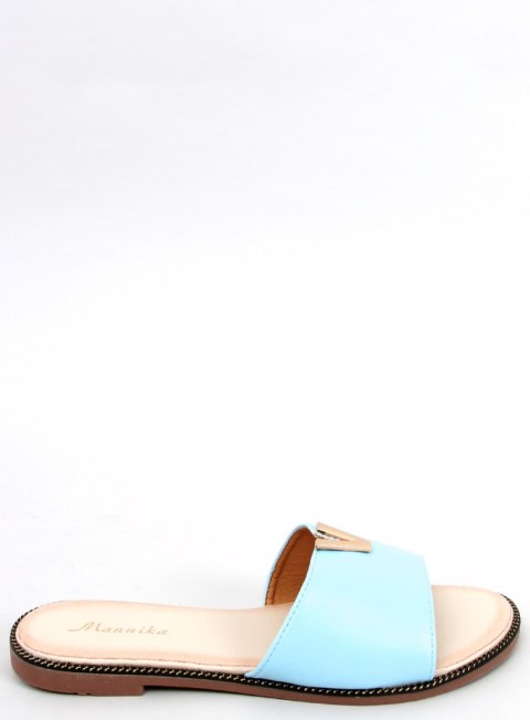 Klapki damskie licowe WILLOW BLUE Klapki damskie licowe WILLOW BLUE