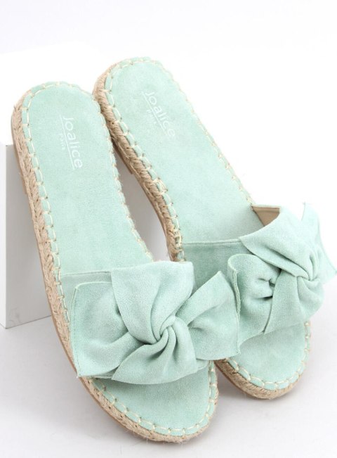 Klapki espadryle BAINA GREEN