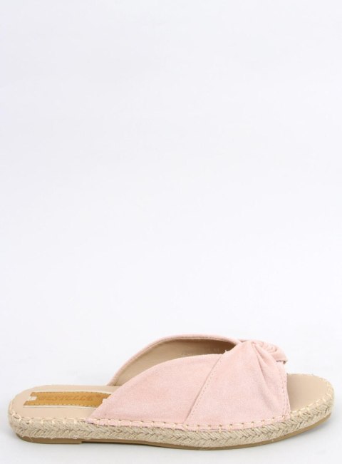 Klapki espadryle TEIT PINK