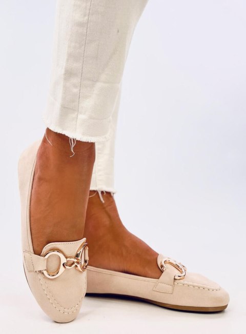 Mokasyny damskie PORTER BEIGE Mokasyny damskie PORTER BEIGE