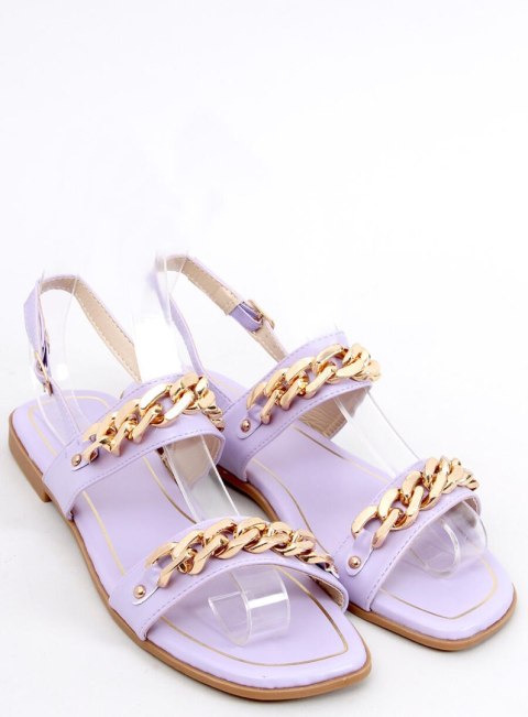 Sandałki z łańcuchami INDIA PURPLE Sandałki z łańcuchami INDIA PURPLE
