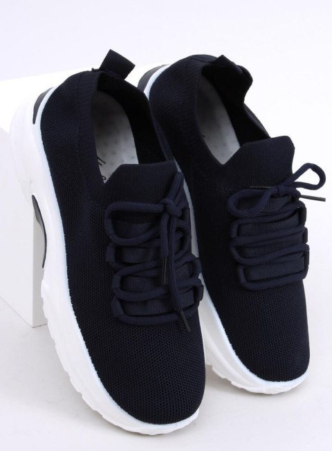 Sneakersy skarpetkowe WENDY NAVY