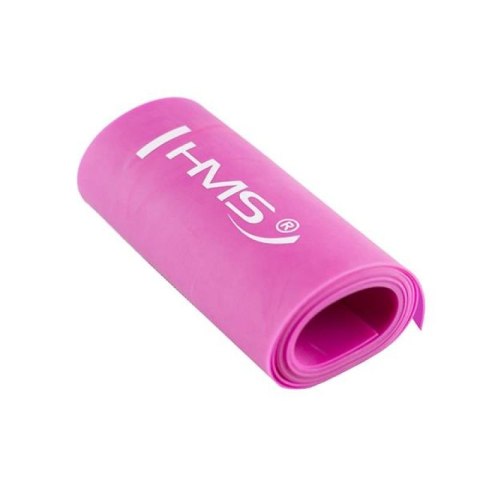 Taśma pilates HMS TP01 PINK 0.7 x 120 x 1200 MM 17-34-022