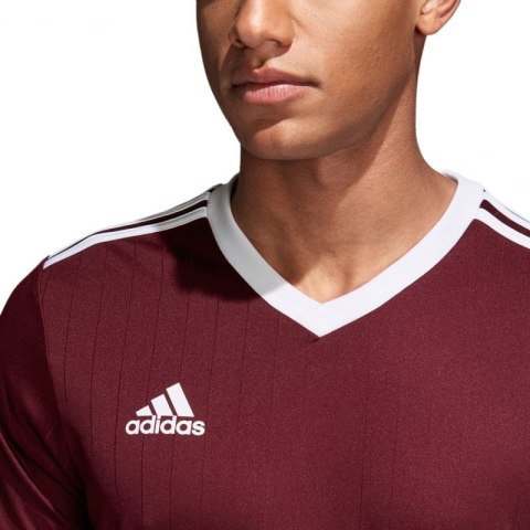 Koszulka adidas Tabela 18 Jersey CE8945 M bordowa Koszulka adidas Tabela 18 Jersey CE8945 M bordowa