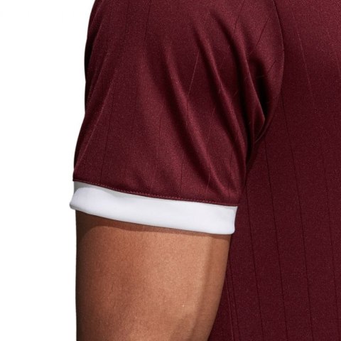 Koszulka adidas Tabela 18 Jersey CE8945 M bordowa Koszulka adidas Tabela 18 Jersey CE8945 M bordowa