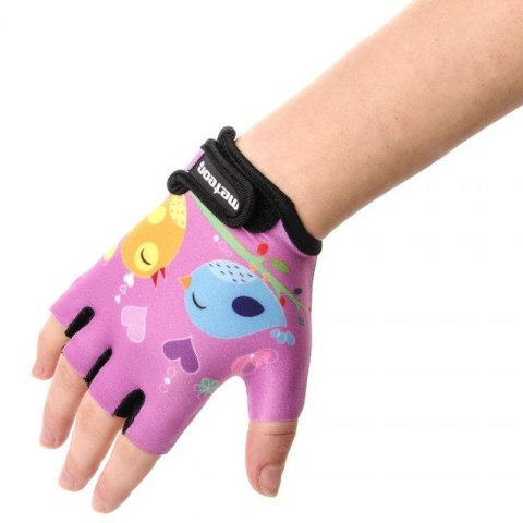 Rękawiczki rowerowe Meteor Owl Jr 24175-24177 Rękawiczki rowerowe Meteor Owl Jr 24175-24177