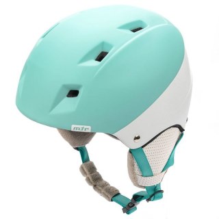 Kask narciarski Meteor Kiona jasnoniebieski/biały 24857