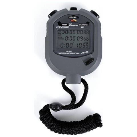 Stoper SMJ szaro-czarny 20 czasów JS-507 Stoper SMJ szaro-czarny 20 czasów JS-507