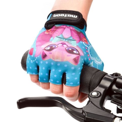 Rękawiczki rowerowe Meteor Jr 26154-26156 Rękawiczki rowerowe Meteor Jr 26154-26156