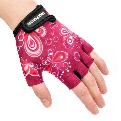 Rękawiczki rowerowe Meteor Jr 26157-26159 Rękawiczki rowerowe Meteor Jr 26157-26159