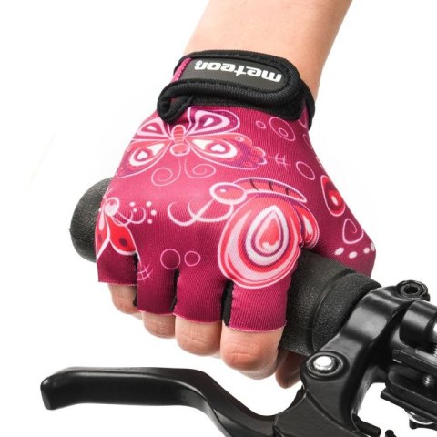 Rękawiczki rowerowe Meteor Jr 26157-26159 Rękawiczki rowerowe Meteor Jr 26157-26159