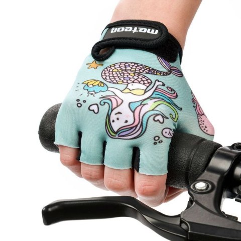 Rękawiczki rowerowe Meteor Jr 26169-26171 Rękawiczki rowerowe Meteor Jr 26169-26171