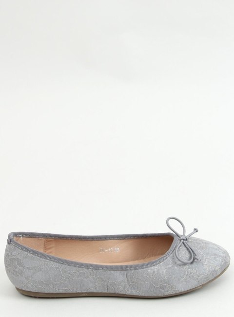 Baleriny koronkowe CASEY GREY Baleriny koronkowe CASEY GREY