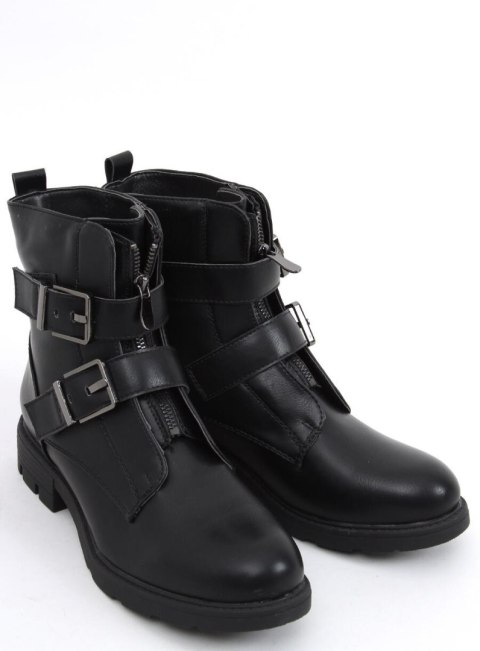 Botki militarne UMROO BLACK Botki militarne UMROO BLACK
