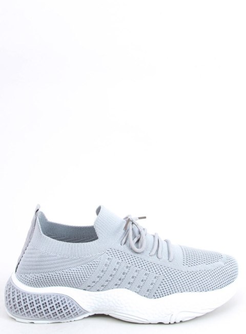 Buty sportowe skarpetkowe YETTO GREY