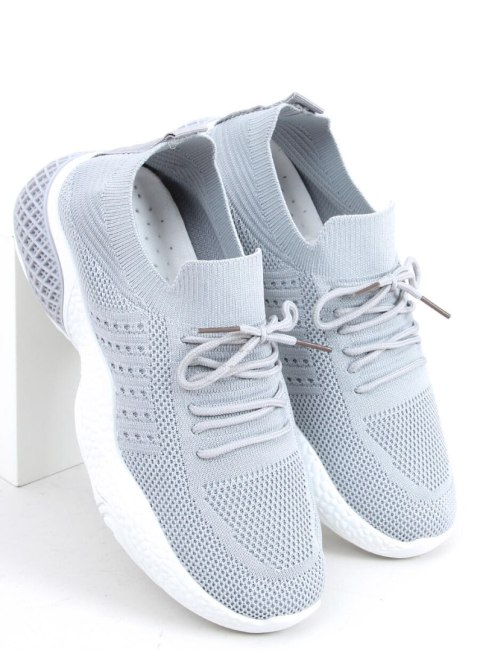 Buty sportowe skarpetkowe YETTO GREY