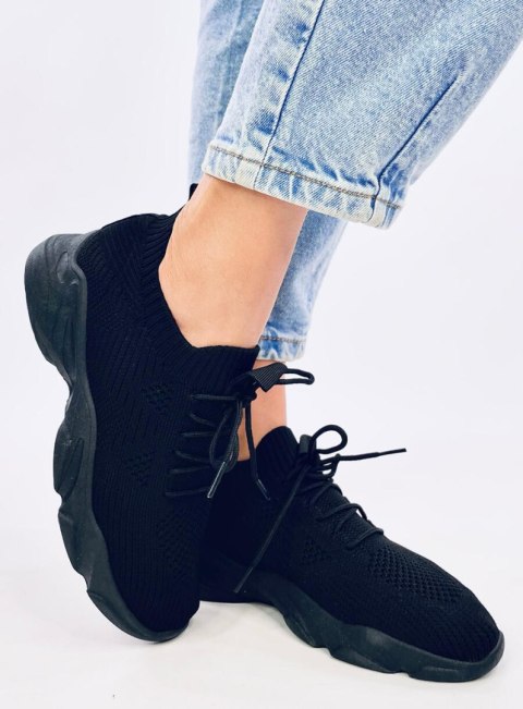 Buty sportowe skarpetkowe ZOILA BLACK