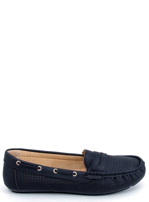 Mokasyny damskie MINORI BLACK Mokasyny damskie MINORI BLACK