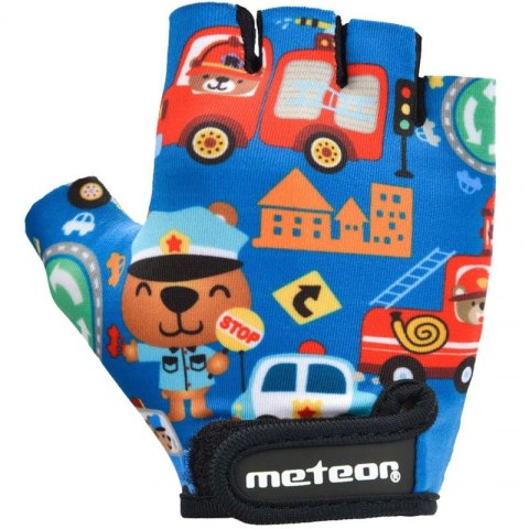 Rękawiczki rowerowe Meteor Safe City Junior 26178-26179-26180 Rękawiczki rowerowe Meteor Safe City Junior 26178-26179-26180