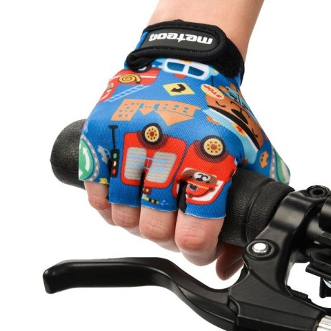 Rękawiczki rowerowe Meteor Safe City Junior 26178-26179-26180 Rękawiczki rowerowe Meteor Safe City Junior 26178-26179-26180