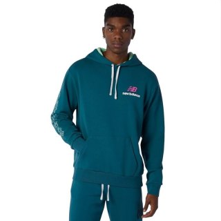 Bluza New Balance Athletics Clash Hoodie M MT13564MTL