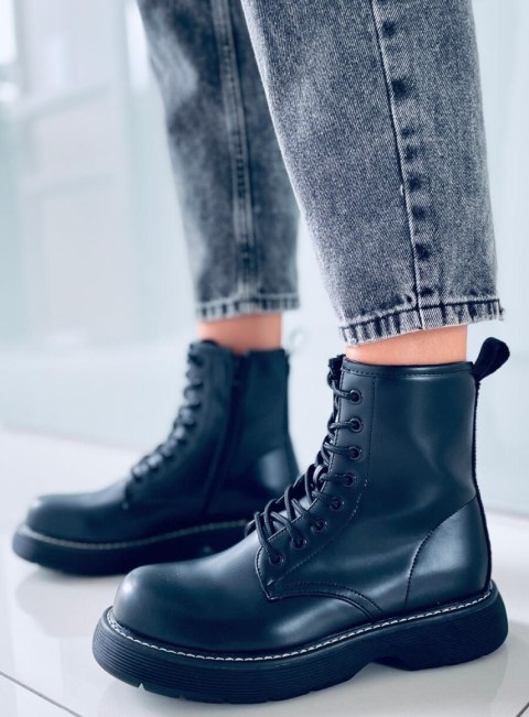 Botki glany martensiaki POTTER BLACK Botki glany martensiaki POTTER BLACK
