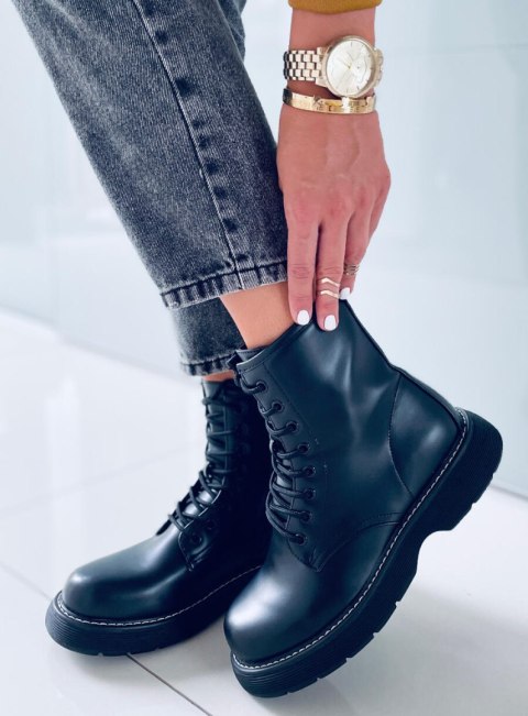 Botki glany martensiaki POTTER BLACK Botki glany martensiaki POTTER BLACK