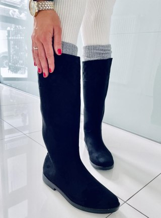 Kalosze damskie oficerki RAIN BLACK