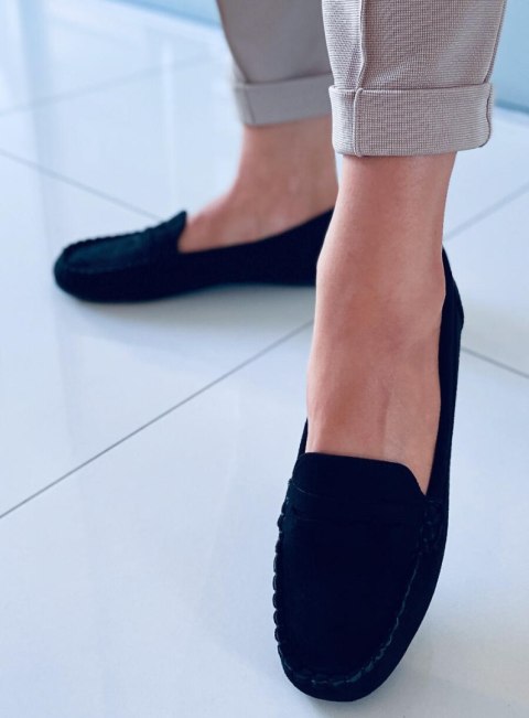 Mokasyny damskie BRATO BLACK Mokasyny damskie BRATO BLACK