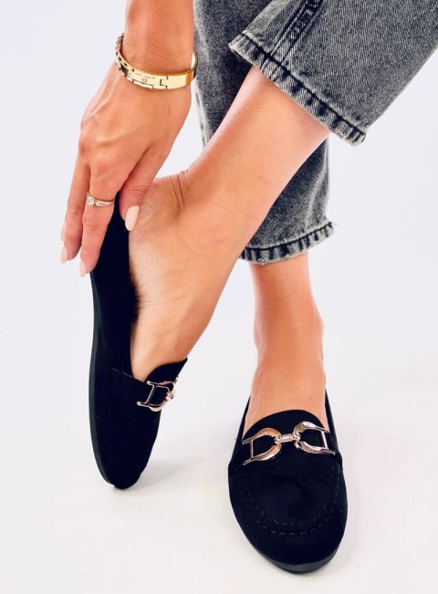 Mokasyny damskie CATALINA BLACK Mokasyny damskie CATALINA BLACK