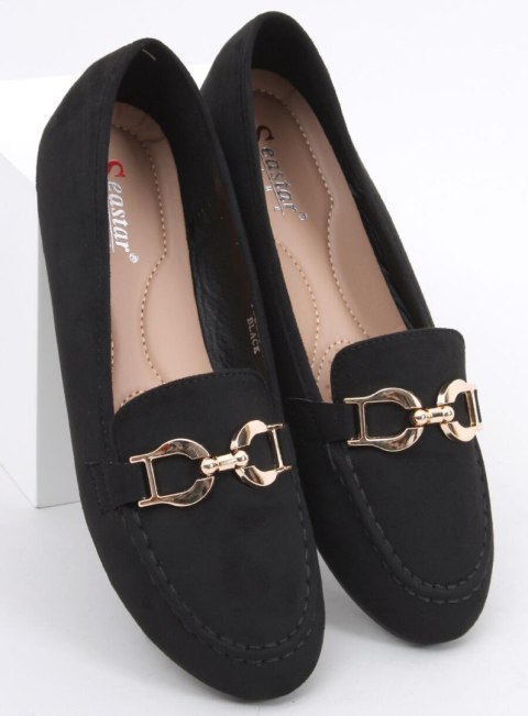 Mokasyny damskie CATALINA BLACK Mokasyny damskie CATALINA BLACK
