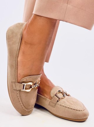 Mokasyny damskie CATALINA KHAKI