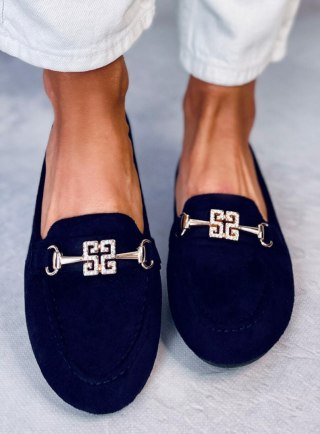 Mokasyny damskie CHLOE NAVY