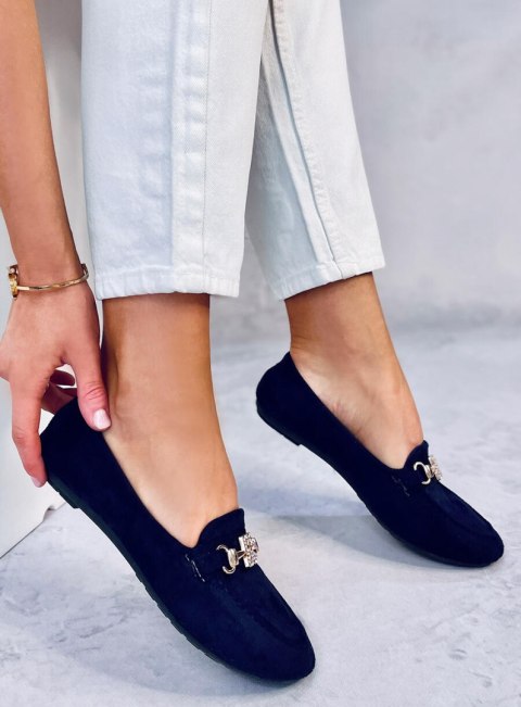 Mokasyny damskie CHLOE NAVY Mokasyny damskie CHLOE NAVY