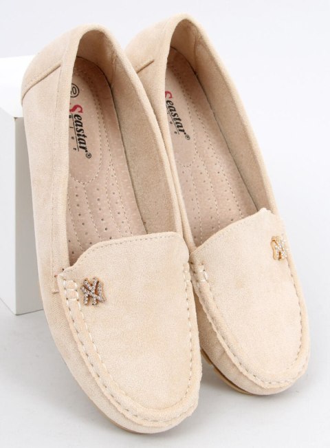 Mokasyny damskie SEKUE BEIGE Mokasyny damskie SEKUE BEIGE