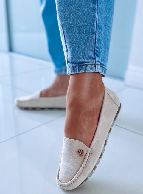 Mokasyny damskie SEKUE BEIGE Mokasyny damskie SEKUE BEIGE