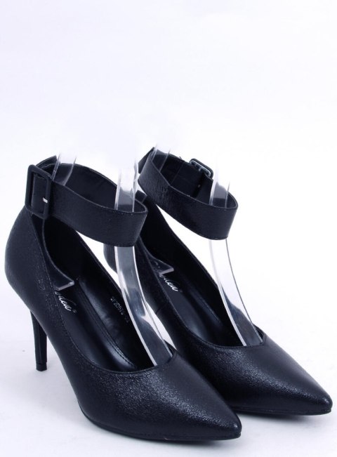 Szpilki damskie metaliczne CLAIRE BLACK Szpilki damskie metaliczne CLAIRE BLACK