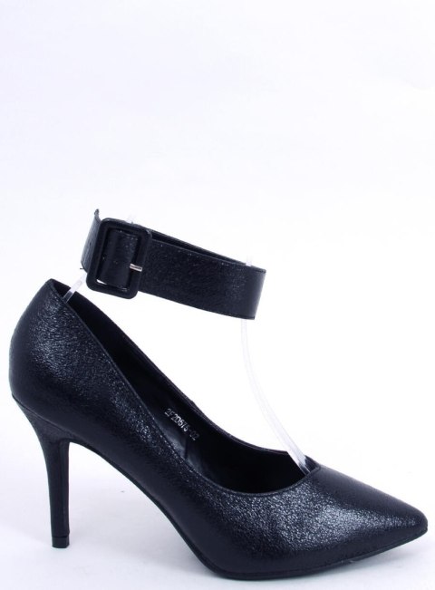 Szpilki damskie metaliczne CLAIRE BLACK Szpilki damskie metaliczne CLAIRE BLACK