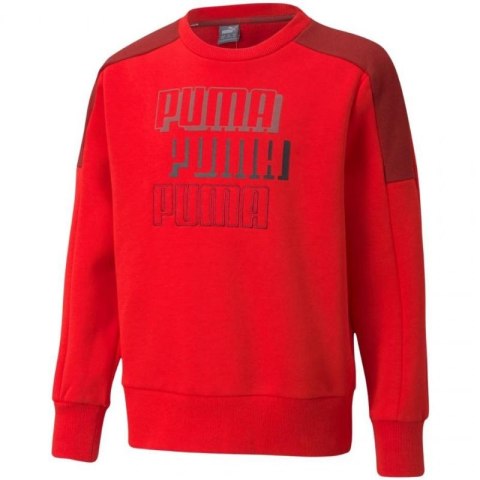 Bluza Puma Alpha Crew FL Jr 589266 11