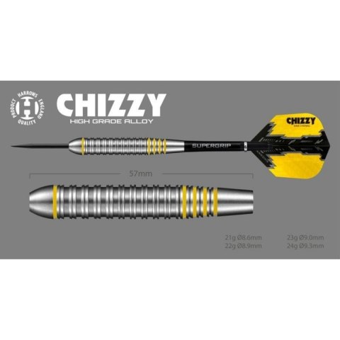 Rzutki Harrows Chizzy Brass Steeltip HS-TNK-000013895