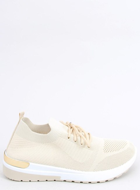 Buty sportowe skarpetkowe WELO BEIGE Buty sportowe skarpetkowe WELO BEIGE