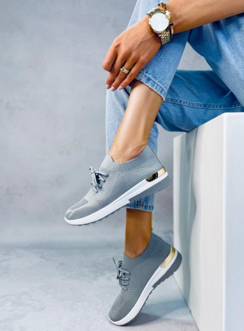 Buty sportowe skarpetkowe WELO GREY